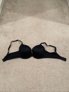 Preowned Soma Smooth T-Shirt Black Bra 32D